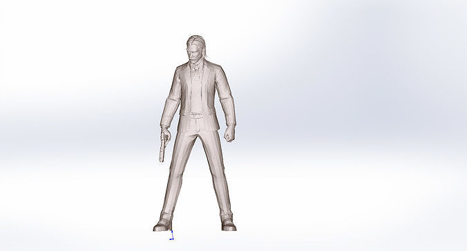 Keanu Reeves aktör adam beyefendi Sanat heykeller 3D print model - Mito3D