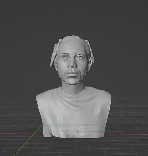 kendrick lamar Kendrick Lamar cantante rap weeknd eminem ficcanaso Jay Z 50cent arte sculture 3D print model - Mito3D