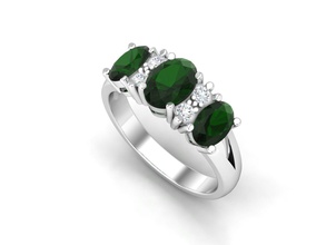 kengkod07 emerald diamond ring amethyst brilliant diamant engagement free gem gems gemstone gold jewel jewellery jewelry platinum precious rings ruby sapphire 3d print model - Mito3D