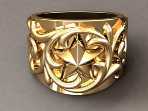 kengkod30 oro anillo florido diseño amatista brillante diamante diamante esmeralda compromiso gratis joya gemas piedra preciosa joyería platino precioso anillos rubí zafiro 3d print model - Mito3D