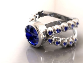 kengkod47 sapphire ring amethyst brilliant diamant diamond emerald engagement free gem gems gemstone gold jewel jewellery jewelry platinum precious rings ruby 3d print model - Mito3D