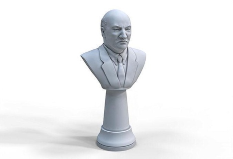 Kevin oléray personnage sculpture fantaisie homme art 3dprinting sculptures 3d print model - Mito3D