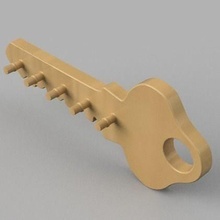 clé titulaire soutien porte clés llave portail llaves trousseaux conception accueil maison casa accesorio accessoires 3d print model - Mito3D