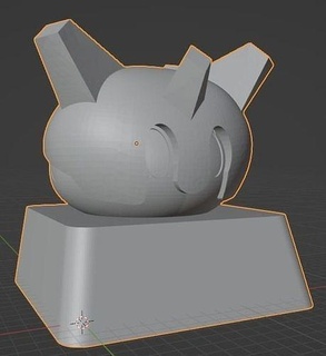 keycap genshin impact vase géo bot Pokémon Pikachu clavier gicler Jeux jouets clé mécanique pokemonkeycap art sculptures 3d print model - Mito3D