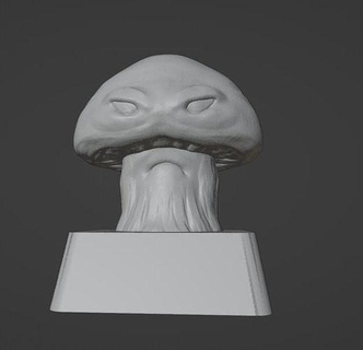 tecla plantar zumbis desgraça cogumelo keycaps pc jogos arte esculturas 3d print model - Mito3D