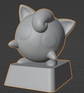Tastenkappe Pokémon Jigglypuff Pikachu Tastatur spritzen Spiele Spielzeuge mechanische pokemonkeycap Kunst 3d print model - Mito3D