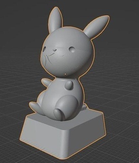 keycap Pokémon Pikachu clavier gicler Jeux jouets clé mécanique pokemonkeycap art 3d print model - Mito3D