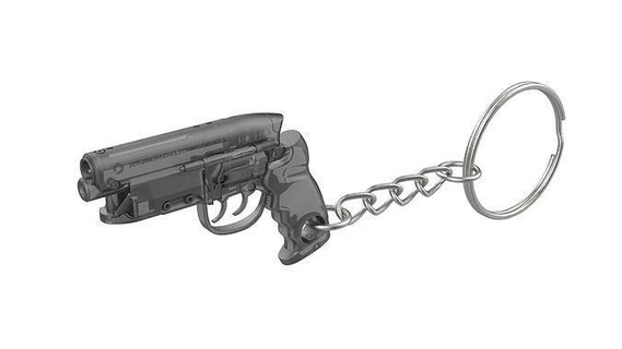 anahtarlık Deckardlar Lazer bıçak Sırtı yazdırılabilir stl Kostüm oyunu zanaat tabanca silah video çirkin ağzı koşucu 2049 oyunlar oyuncaklar oyun Aksesuarlar 3d print model - Mito3D