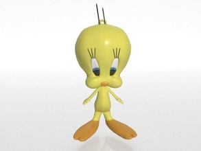 keychain tweety toy art tool sculptures 3d print model - Mito3D