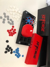 forja caja letras logo llena juegos juguetes tablero 3d print model - Mito3D