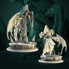 khaaru lord of chaos 75mm pre-supported 3dminiature tabletop game dnd dndcharacter 3dprinting pathfinder scultp highdetail wargame boardgame toys fallen creature monster games board 3d print model - Mito3D