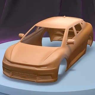 kia ev6 gt 2022 imprimível carro corpo fenda escalextrico Tamiya rc miniz controle rastejante ninco Kyosho scx axial jogos brinquedos acessórios 3d print model - Mito3D