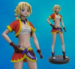 çocuk krono çapraz şekil kız karakter kadın anime oyun heykel sanat heykeller 3d print model - Mito3D