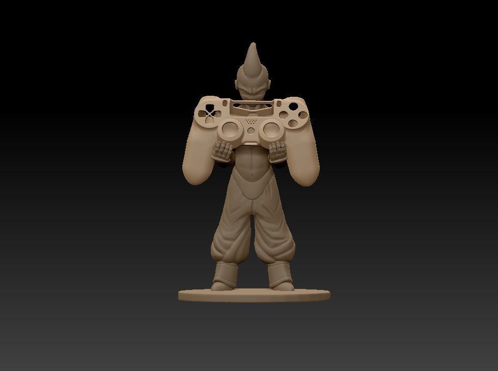 enfant buu manette ps4 ps5 supporter végéta gogeta dragon balle goku broly super sayan jeu vidéo majin jeux jouets accessoires 3D print model - Mito3D