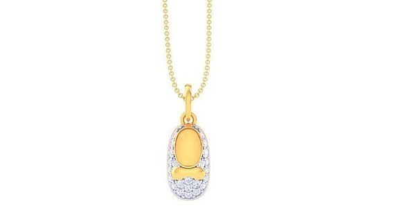 kids pendant - 40 baby shoe printable gem silver necklace jewel jewellery diamond gold jewelry pendants charms ultra light wt 3d print model - Mito3D