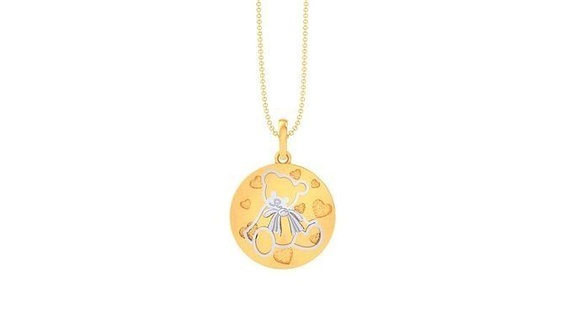 kids pendant - 89 animal teddy bear printable gem silver necklace jewel jewellery diamond gold jewelry pendants charms ultra light wt 3d print model - Mito3D