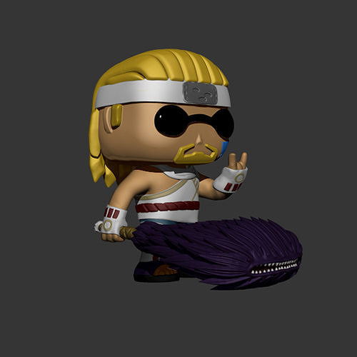 assassino abelha funko pop 3d impressão modelo personagem 3dprint 3dmodel killerbee naruto esculpir jogos brinquedos 3D print model - Mito3D