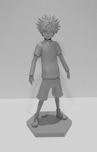 killua zoldyck kirua zorudikku manga anime chasseur débutant gon freccs alluka jeu cinéma figure statue jeux jouets 3d print model - Mito3D