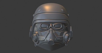 killzone 3 helghast helmet killzone3 helgan trooper games cosplay xbox playstaytion toys 3d print model - Mito3D