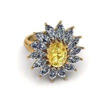 rei arte diamante anel jóia gema noivado Casamento jóias prata joalheria ouro engagem moda esterlina pingente colar beleza brincos pingentes argolas 3d print model - Mito3D