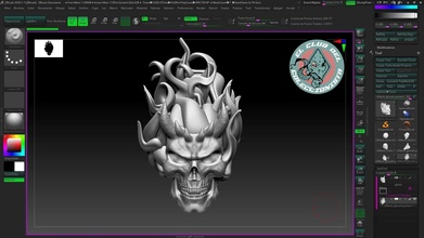 king ghost rider ghostrider skull head custom toys marvel games 3d print model - Mito3D