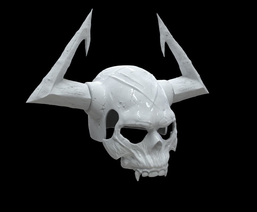 könig hassan helm truhe 3d drucken schicksal fategrandorder spiele spielzeuge 3D print model - Mito3D