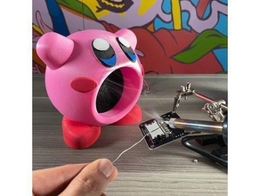 Kirby ekstraktör eğlence plastik teknoloji hava kötü elektronik lehimleme lehim oyuncak karikatür kirbi hobi kendin yap 3d print model - Mito3D
