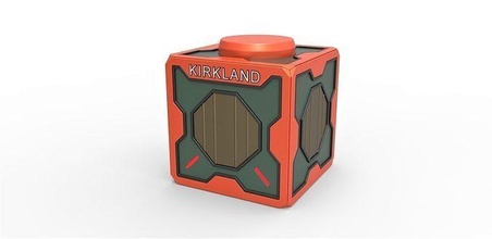 kirkland caja almiar morty kirklandbox rickandmorty dispositivo cosplay apuntalar réplica ciencia ficción juguete impresión imprimible pasatiempo bricolaje diy 3d print model - Mito3D
