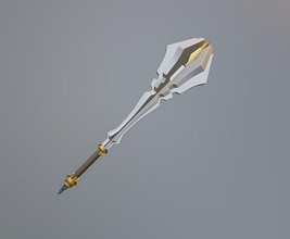 kisara mace - tales of weapon morningstar flail costume cosplay games toys 3d print model - Mito3D