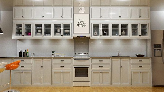 cozinha gabinete interior Projeto mobília casa jantar 3d print model - Mito3D
