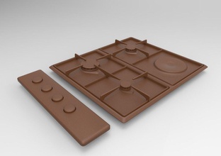 Küche Herd mod1 hobby-Heimwerker 3d drucken print3d hobby diy andere 3d print model - Mito3D