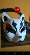 kitsune maske japonya anime japon sanat 3d print model - Mito3D
