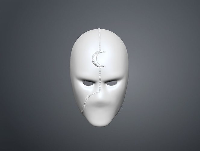 cavaleiro lua mascarar arte escultura cosplay quadrinho Projeto esculturas 3D print model - Mito3D