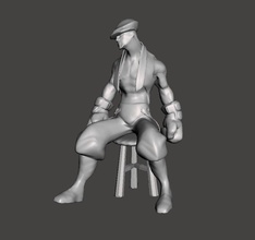 knockout lee sin 3d model leesin league of legends wild rift knock out games toys 3d print model - Mito3D