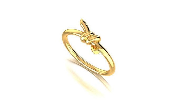 düğüm kokteyl yüzük Tiffany kolye küpe mühür kol düğmeleri broşlar sterlin altın gümüş platin yazdırılabilir takı 3d mücevher elmas yüzükler 3d print model - Mito3D
