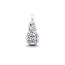 knot pendant jewelry love fashion elegant pendants 3d print model - Mito3D
