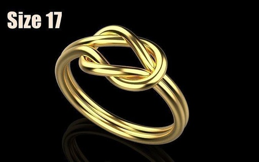 düğüm yüzük 3dmodel 3d Yazdır model 216 kolye bilezik küpe altın gül gümüş yazdırılabilir bling takı lüks mücevher parlak elmas moda sterlin güzellik nişan yüzükler 3d print model - Mito3D