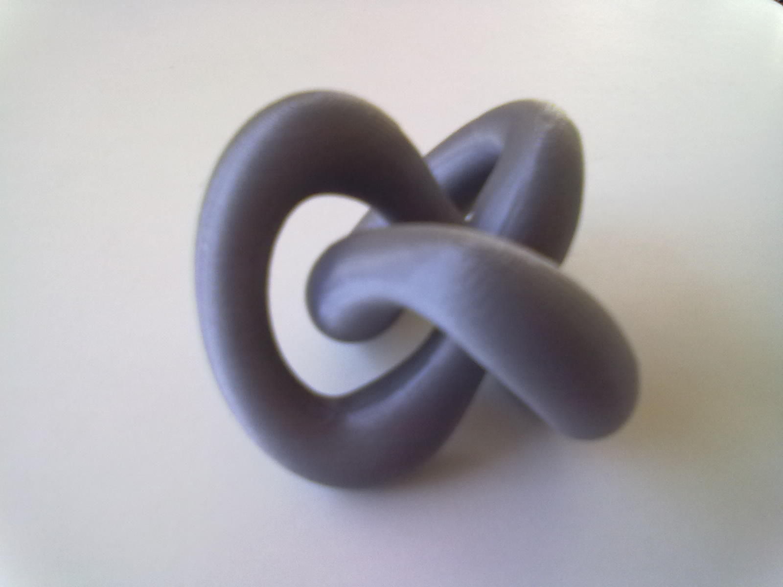noeud sculptur art nœud la sculpture 3dprint miniatures défi sculptures 3d objet 3D print model - Mito3D