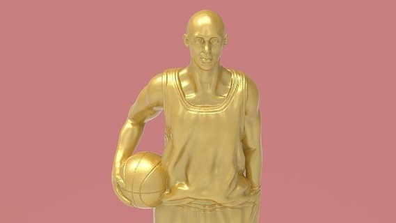 kobe bryant bust nba sport basketball art sculpt sculpture decor decoration statue figurine miniature jordan lakers michael lebron sculptures 3d print model - Mito3D