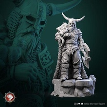 kolgrim 32mm 75mm pre-supported viking male medieval warrior barbarian tabletop 3dminiature 3dprinting 3dprinted presupported dnd pathfinder dndcreature creature monster toys fantasy games board 3d print model - Mito3D