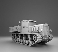 kommtern dünya savaş ii almanca zırhlı araba ww2 silah almanya ussr 3dmodel 3dprinting oyunlar oyuncaklar savaşı 3d print model - Mito3D
