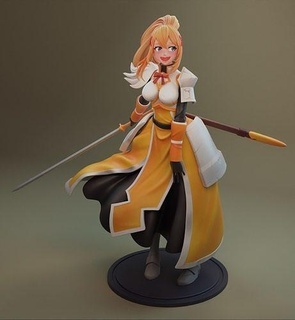 konosuba Dunkelheit Anime Charakter Zahl 3d 3dprint Mädchen Spiele Spielzeuge 3d print model - Mito3D