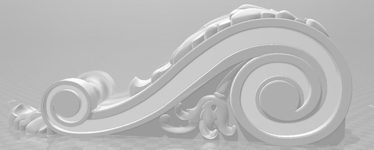 kranshtein cnc 3d print art krashtein desktop abstract design plastic conceptual disjunct illustration isolated sculptures 3d print model - Mito3D