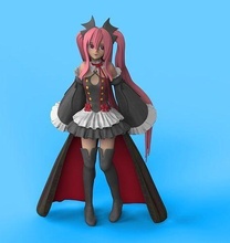 krul tepes battle of nagoya girl anime woman female vampire echi maid beauty body games toys 3d print model - Mito3D