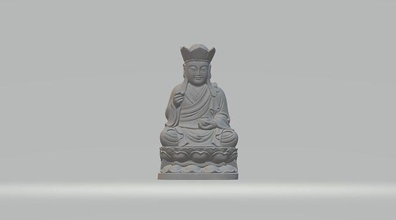 ksitigarbha bodhisattva Bouddha statue tête sculpture historique Japon structure religion temple chinois asiatique prix scanné 3d modèles art sculptures 3d print model - Mito3D