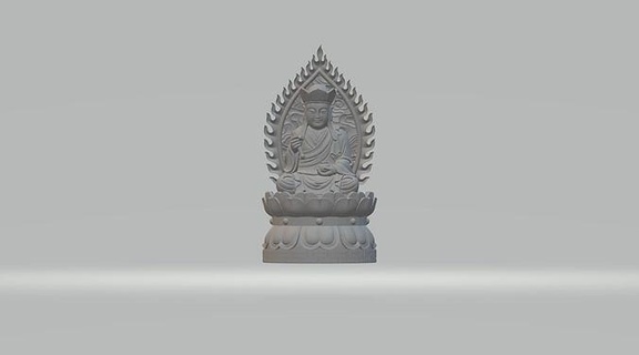 Ksitigarbha Bodhisattva Buda heykel baş tarihi Japonya yapı din tapınak şakak mabet Çince Asya ödül tarandı 3d modeller çeşitli Sanat heykeller 3d print model - Mito3D