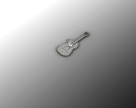 kulon gioielli gemme diamante i diamanti smeraldi collane 3d print model - Mito3D
