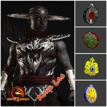 kung lao medalions mortal kombat 11 - pack n1 mk11 mkx mk9 mortalkombat kunglao medalion cosplay hat weapon mask armor games toys 3d print model - Mito3D