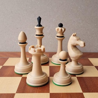 kyiv chess pieces games game board knight toys 3d print model - Mito3D