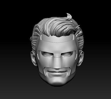 kyle - headsculpt action figure toy toys games character game accessories printable characters 3dprint 3d print model - Mito3D